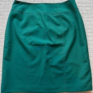 Worthington Green Knee-Length Pencil Skirt